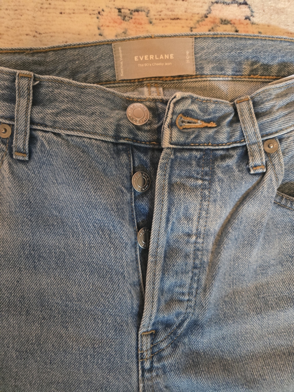 Women's 90s Cheeky Light Blue Straight Jeans